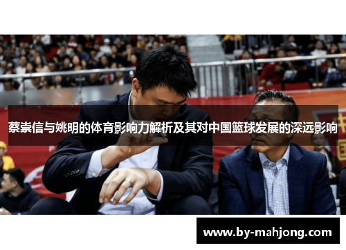 蔡崇信与姚明的体育影响力解析及其对中国篮球发展的深远影响